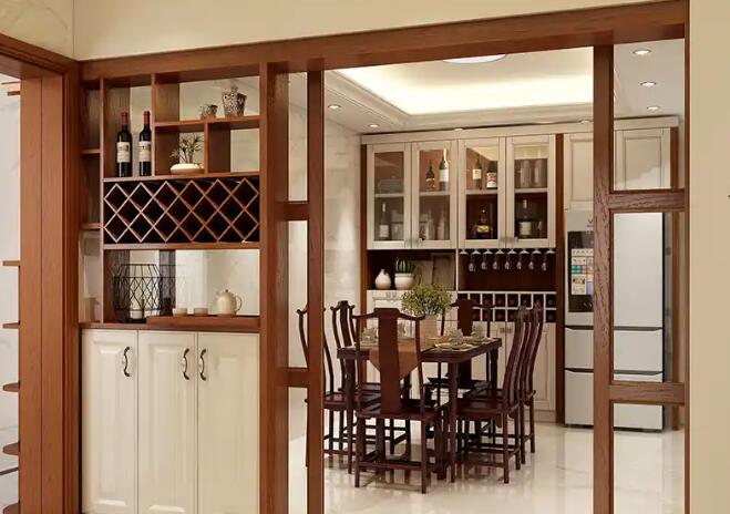 風水先生分享客廳與餐廳隔斷的風水顏色禁忌